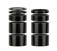 Auriculares de aleación de aluminio, espaciadores de horquilla, anillos de bicicleta, juntas de horquilla delantera, arandelas de horquilla delantera, bicicletas de carretera, ciclismo, manillar