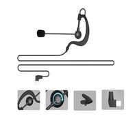 Auriculares de árbitro de fútbol EJEAS V6C PRO+ Full Duplex con gancho para la oreja, conector USB tipo C para intercomunicador Vnetphone