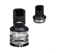 Auriculares de bicicleta de 52 x 52 mm con rodamientos dobles sellados para horquillas rectas y cónicas, 1 1/8 a 1 1/2 pulgadas, compatible con cable interior, sin rosca, aluminio (A)
