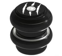 Auriculares de bicicleta de aleación de aluminio con rodamientos dobles para tubo de cabeza de 34/34 mm y horquilla recta de 28 6 mm, proporciona un manejo suave y una protección eficaz