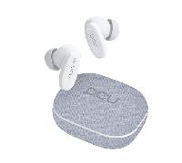 DCU TECNOLOGIC CityEcho, Auriculares Bluetooth 6.0, Cancelación de Ruido ANC+ENC, 20 Horas de Autonomía, Gris