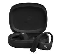 JBL Endurance Zone Auriculares Deportivos inalámbricos Abiertos True Wireless, diseño ergonómico de Gancho, OpenSound, 32 h de autonomía, Resistencia IP68, Google Finder, Negro/Gris