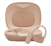 JBL Sense Lite Auriculares inalámbricos Abiertos True Wireless, diseño de Gancho para Oreja, conducción aérea, JBL OpenSound, 32 h de autonomía, Resistencia al Agua/Polvo IP54, JBL Headphones, Beige