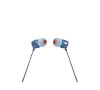 JBL Tune 110 Auriculares In Ear con Pure Bass , con manejo de un solo botón y micrófono, color azul