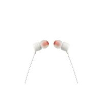 AURICULARES DE BOTON JBL TUNE 110 WHITE E