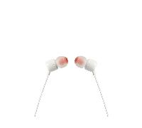 AURICULARES DE BOTON JBL TUNE 110 WHITE E