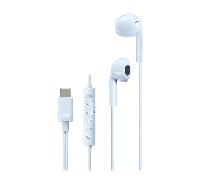 Auriculares JVC HA-FR17UC-A USB-C con DAC Integrado, Micrófono y Mando 3 Botones Azul