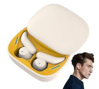 Auriculares de cancelación de ruido Duerme, auriculares inalámbricos para dormir - Smart Touch Sleeping Earts con caja de carga,Auriculares cómodos para viajes a casa viaje de camping Vacaciones d