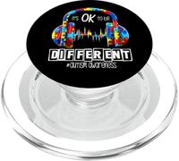 Auriculares de concienciación sobre el Autismo Gamer Game Lover Hombres Mujeres Niños PopSockets PopGrip para MagSafe