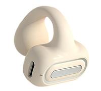 Auriculares De Conducción Ósea Con Clip - Alcance De 10 Metros, Capacidad De La Batería De 100 MAh, Hardware En espera Durante 60 Días | Deportes Ejercicios Fitness Libertad Inalámbrico Amantes De La