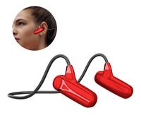 Auriculares de conducción ósea, diseño de oído abierto para una escucha con conciencia ambiental, carga rápida y batería de larga duración,