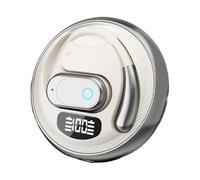 Auriculares de conducción ósea genéricos - Casco deportivo sobre el oído | Autonomía prolongada Reducción de ruido para deportes de viaje y juegos de moto