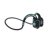 Auriculares de conducción ósea IP68, impermeables, Bluetooth 5.1, de oído abierto, inalámbricos, deportivos para correr y nadar, color azul