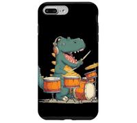 Auriculares de Dinosaurio con batería Genial para fanáticos de la música jurásica Carcasa para iPhone 7 Plus/8 Plus