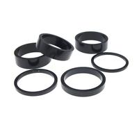 Auriculares de horquilla delantera para bicicleta, espaciadores, arandela de repuesto de aleación de aluminio, auriculares para bicicleta