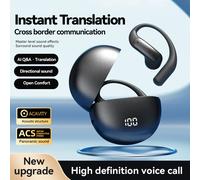 Auriculares de inducción Bluetooth CEOMATE CME-AE1180 con traducción instantánea por IA, color negro nuevo