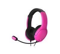 Auriculares de juego estéreo con cable - PDP - Airlite Nebula Pink - Confort ligero - Audio de 40 mm - Micrófono flexible