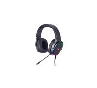 Auriculares de juego - GEMBIRD - Modelo 7.1 Surround - Retroiluminación RGB - Negro - Micrófono giratorio