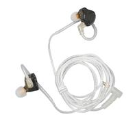 Auriculares de Monitorización con Cable ZS10 PRO X, HiFi, Cable Desmontable, Calidad de Sonido Mejorada para Entusiastas de la Música, Chapados en Plata, 0,75 Mm, 2 Pines