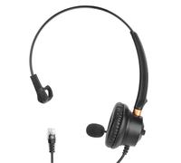Auriculares de oficina con cancelación de ruido y óptica multicapa antirreflectante. Auriculares para comunicación empresarial, ideales para