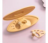 Auriculares de oído, auriculares de anime de moda para ELF Earhook LED, auriculares estéreo inalámbricos CA-146 5.0 (amarillo)