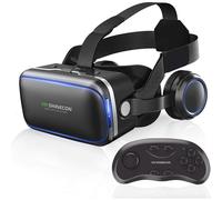 Auriculares de realidad virtual compatibles con iPhone y teléfonos Android, sistema de gafas de realidad virtual 3D para juegos, gafas