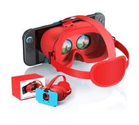 Auriculares de realidad virtual mejorados para Nintendo Switch 2 (2025), gafas de realidad virtual con lentes HD ajustables y cómoda correa para la cabeza, gafas 3D para juegos de realidad virtual