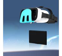 Auriculares de realidad virtual, para Nintendo Switch y OLED, con lente ajustable para una experiencia de juego de realidad virtual, 18,5 x 14,8 x 11,2 cm, color blanco