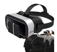Auriculares de realidad virtual, visor ABS de 6.61 pulgadas, pantalla móvil 3D, dispositivo de visión inmersiva HD con óptico de gran angular, accesorio portátil para juegos de cine y