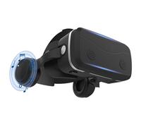 Auriculares de realidad virtual VR - Gafas de realidad virtual 3D para adultos, auriculares de realidad virtual para adultos | Auriculares de realidad virtual de realidad virtual de un solo teléfono