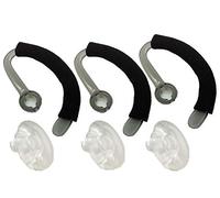 Auriculares de repuesto prémium + ganchos para los oídos + espuma de repuesto + almohadillas para orejas para Plantronics CS540 Savi W440 W740 W745 WH500