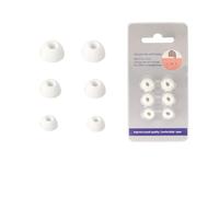 Auriculares de Silicona zoazr Accesorios para Auriculares Eargels Repuesto para CMF by Nothing Buds Pro 2 Eartips Orejera 6 PCS Blanco