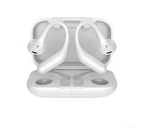 Auriculares de soporte multilingüe que permiten conversaciones bidireccionales en 35 idiomas, compañero ideal para el uso diario (blanco)