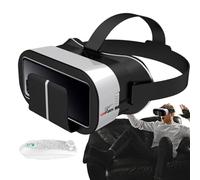 Auriculares de teléfono - Gafas de realidad virtual ajustables de alta definición para smartphone, pantalla 3D portátil, dispositivo de entretenimiento de vídeo panorámico para usuarios móviles