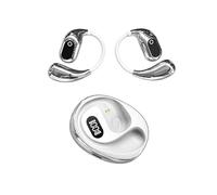 Auriculares de traducción, auriculares inalámbricos Bluetooth, traductor de idiomas Ai, compatible con 75 idiomas (blanco)