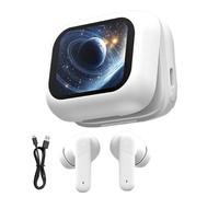 Auriculares de traducción de IA | Dispositivo de reducción de ruido con pantalla LCD táctil | Auriculares de traducción de IA | Para coche viaje aprendizaje negocios gimnasio hombres mujeres