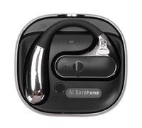 Auriculares de Traducción de Idiomas AI con Funciones Potentes, Resistencia Duradera, Motor de Traducción de Desarrollo Propio para Negro, 2 Auriculares para Gente de Negocios