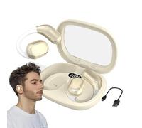 Auriculares de traducción de idiomas, auriculares traductores, dispositivo en tiempo real, auriculares inalámbricos traductores con 144 idiomas, auricular inteligente para viajes, conversaciones de