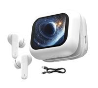 Auriculares De Traducción De Idiomas - LCD Pantalla Táctil Cancelación Ruido | Auriculares Traducción Auriculares Traductor AI - Para Hombres Mujeres Negocios Trabajo Estudiar Universidad Coche