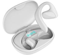 Auriculares de traducción en tiempo real: 144 idiomas AI Bluetooth | Estuche de carga con pantalla digital para viajes y negocios