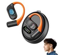 Auriculares de TraduccióN en Tiempo Real, Auriculares Bluetooth para 144 Idiomas con Estuche de Carga de Larga DuracióN,Adecuados para Negocios, Viajes y Estudios(Negro)