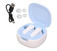 Auriculares de traducción en tiempo Real, traductor multilingüe, cancelación activa de ruido, auriculares Bluetooth para viajes, reuniones de negocios (Azul)