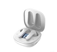 Auriculares de traducción inalámbricos, auriculares de traducción bidireccional para 144 idiomas y acentos en tiempo real, pods de traducción simultánea de dos vías para iOS para Android (blanco)