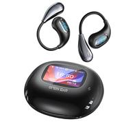 Auriculares de traducción Ki, auriculares 3 en 1 con traducción en tiempo real, 135 idiomas, traductor en tiempo real con aplicación, auriculares abiertos 50H para iOS y Android, viajes y viajes XP7