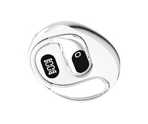 Auriculares de traducción para viajes globales, inteligente negro ABS 0,4 lb | Reducción de ruido - sobre la oreja, este intérprete de idiomas bidireccionales facilita el flujo de conversación natural