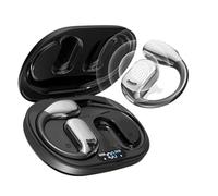 Auriculares de traducción - Traductores de pod en real 144, dispositivo de dos vías | Auriculares inteligentes con pantalla de batería, accesorio para llamadas de escucha de música, gadget de audio p