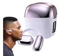 Auriculares de traductor de IA - Traducción en tiempo real de ABS, auriculares de lenguaje inteligente | Interpretación portátil inalámbrica de dispositivos para viajes Seminario de educación