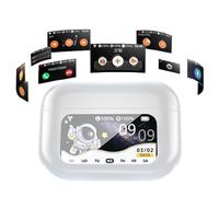 Auriculares de traductor de idiomas, batería larga recargable, auriculares inteligentes de traducción AI, para estudiantes, viajes internacionales, reuniones de comunicación de negocios