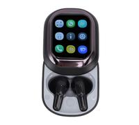 Auriculares de Traductor Lingüístico, Auriculares de Traducción de Tiempo Real con un Caso de Cargo para Negocios (Black)