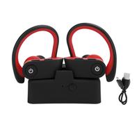 Auriculares deportivos Bluetooth de alto rendimiento, auriculares inalámbricos verdaderos con sonido estéreo Hi-Fi, diseño de gancho para la oreja